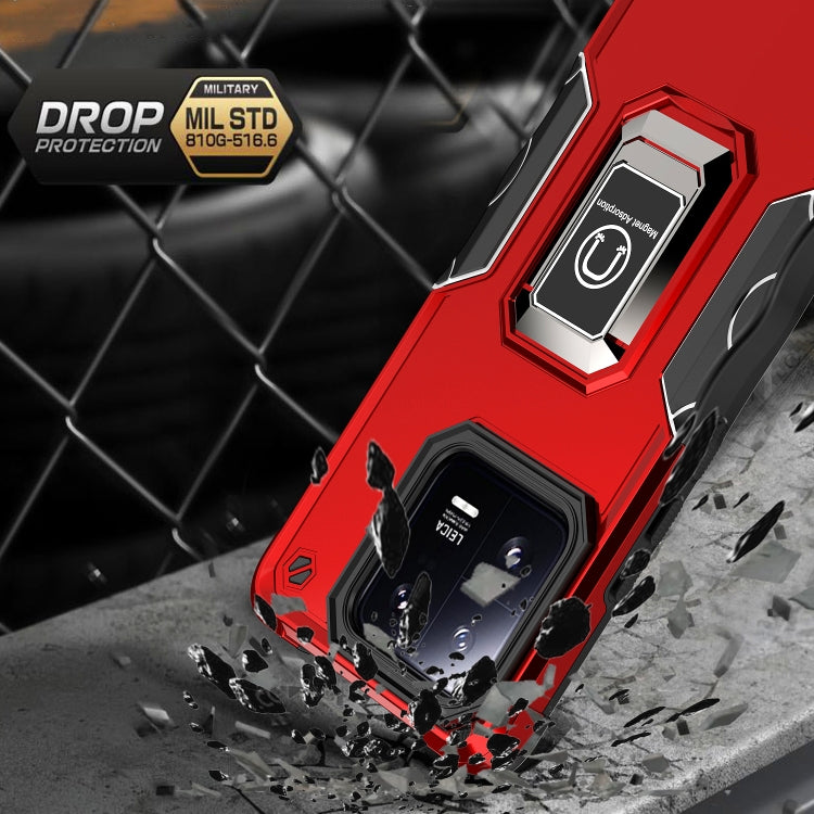 For Xiaomi 13 Pro Non-slip Shockproof Armor Phone Case with Ring Holder