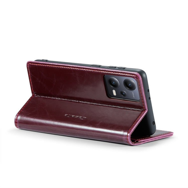 For Xiaomi Redmi Note 12 5G / Poco X5 CaseMe 003 Crazy Horse Texture Leather Phone Case