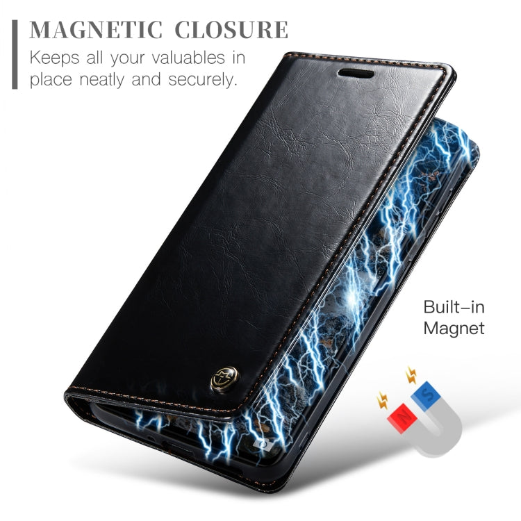 For Xiaomi Redmi Note 12 Pro 5G / Poco X5 Pro CaseMe 003 Crazy Horse Texture Leather Phone Case
