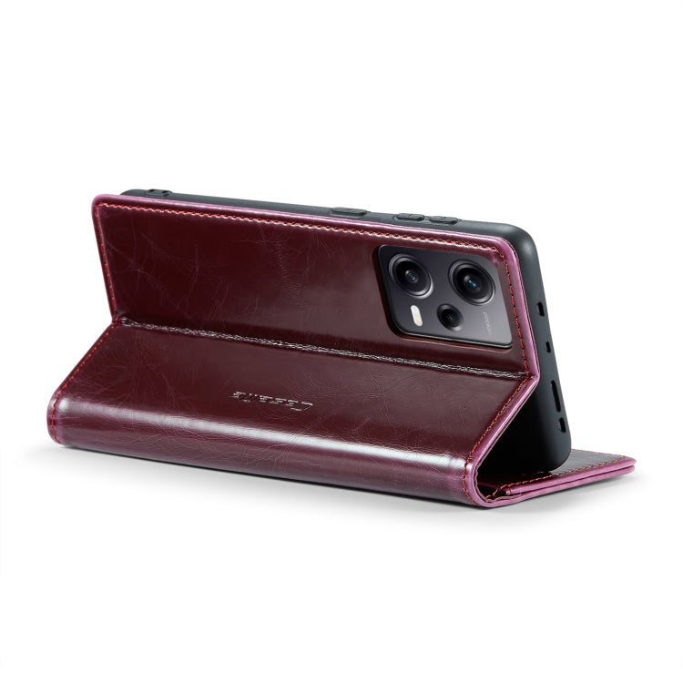 For Xiaomi Redmi Note 12 Pro+ 5G CaseMe 003 Crazy Horse Texture Leather Phone Case