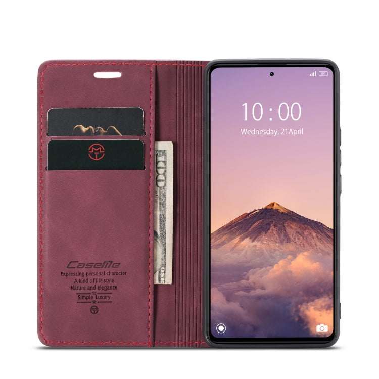 For Xiaomi Redmi Note 12 Pro+ 5G CaseMe 013 Multifunctional Horizontal Flip Leather Phone Case