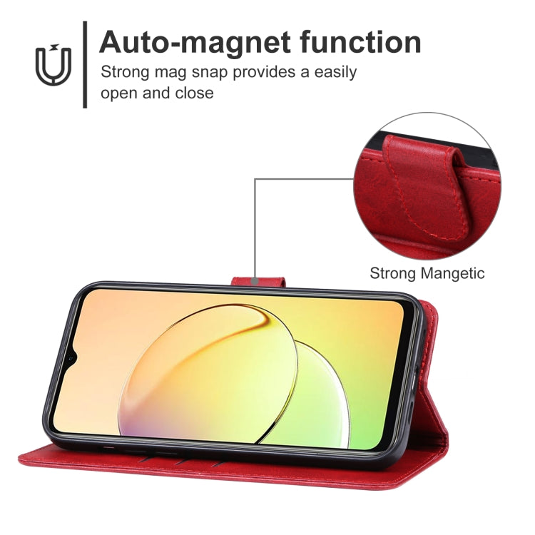 For Realme 10T Leather Phone Case