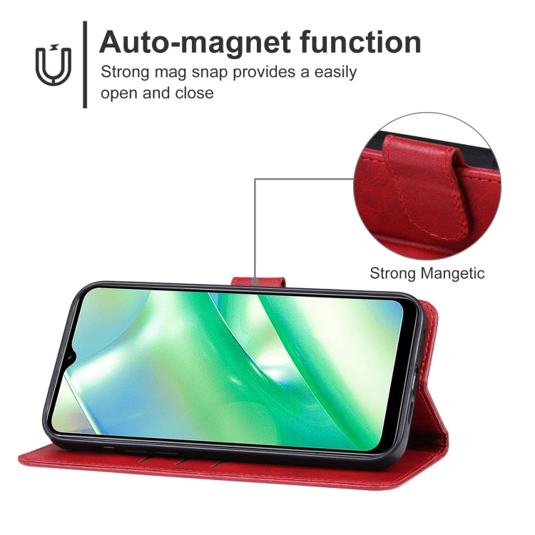 For Realme C33 2023 Leather Phone Case