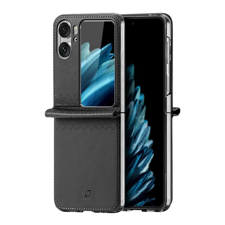 For OPPO Find N2 Flip DUX DUCIS Bril Series PU + TPU Phone Case