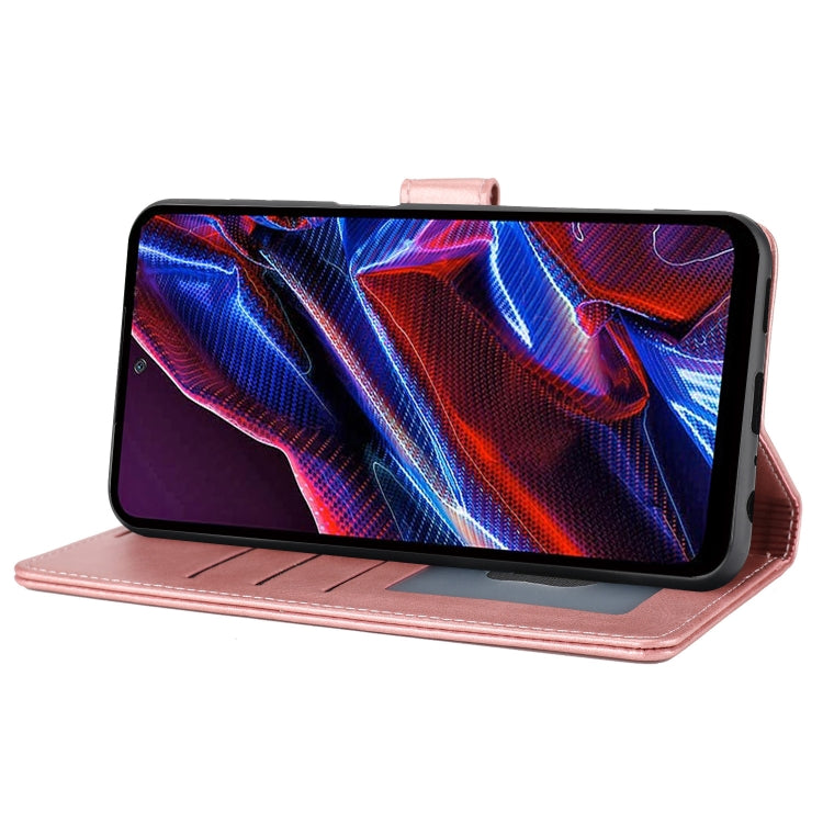 For Xiaomi Poco X5 Classic Wallet Flip Leather Phone Case