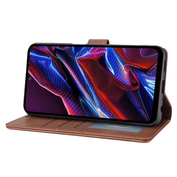 For Xiaomi Poco X5 Classic Wallet Flip Leather Phone Case