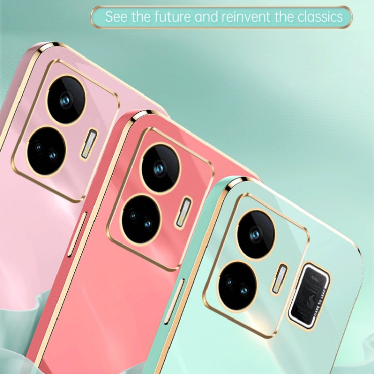 For Realme GT Neo 5 XINLI Straight Edge 6D Electroplate TPU Phone Case