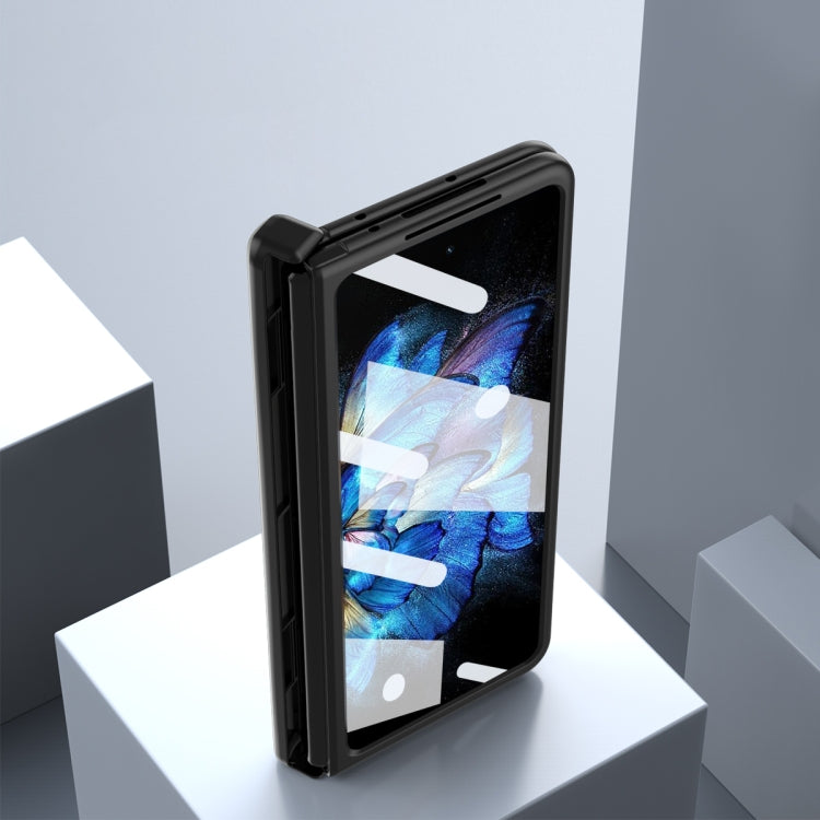 For vivo X Fold Napa Texture All-inclusive Phone Case