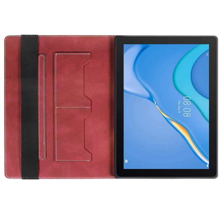 For Huawei MatePad SE Splicing Series Tablet Leather Case