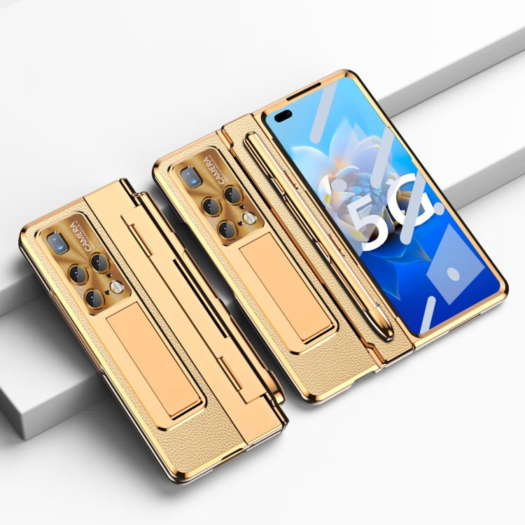 For Huawei Mate X2 Integrated Full Coverage Hinge Phone Case with Stylus