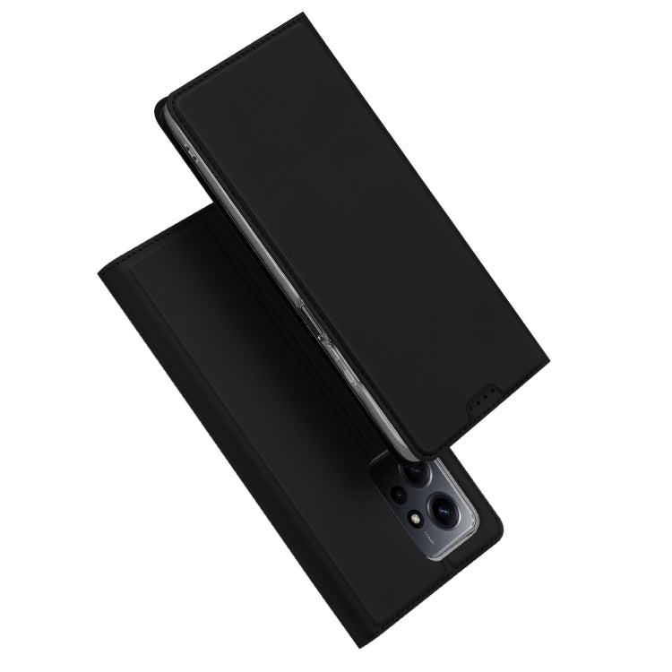 For Xiaomi Redmi Note 12 4G Global DUX DUCIS Skin Pro Series Leather Phone Case