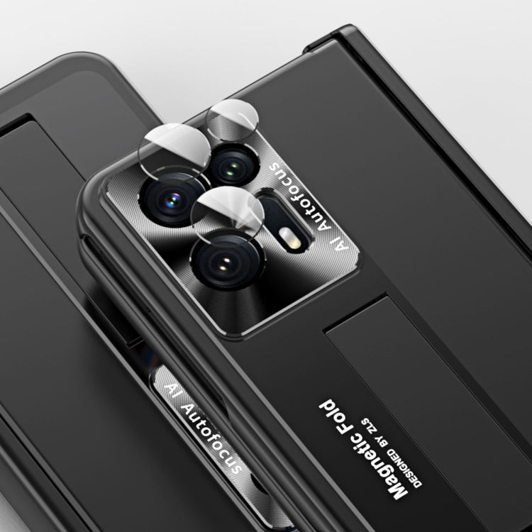 For OPPO Find N2 Integrated Metal Hinge All-inclusive Phone Case with Pen Slot