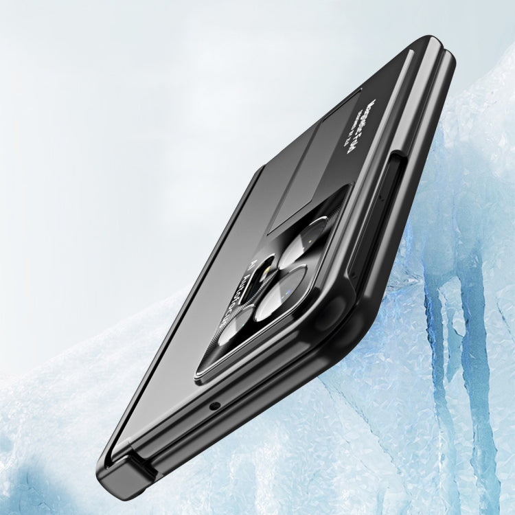 For OPPO Find N2 Integrated Metal Hinge All-inclusive Phone Case with Pen Slot