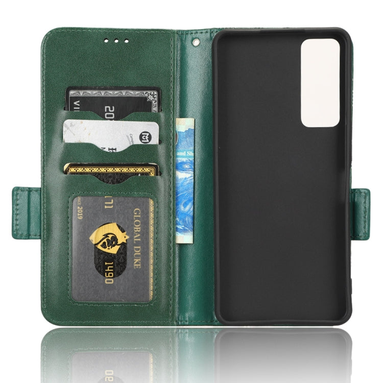 For TCL 30 5G / 30+ 5G / Symmetrical Triangle Leather Phone Case