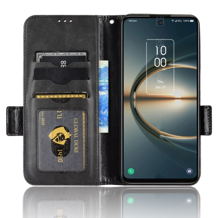 For TCL 30 XE 5G / 30 V 5G T781S Symmetrical Triangle Leather Phone Case