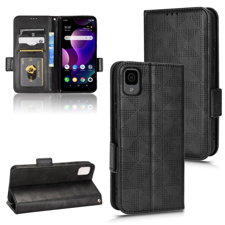 For TCL 30 Z T602DL Symmetrical Triangle Leather Phone Case