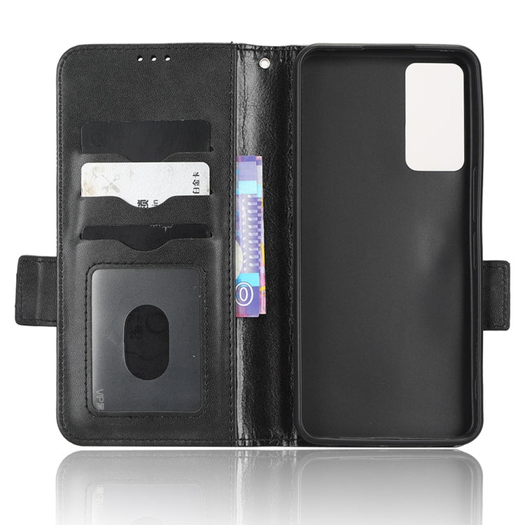 For TCL 40 R Symmetrical Triangle Leather Phone Case