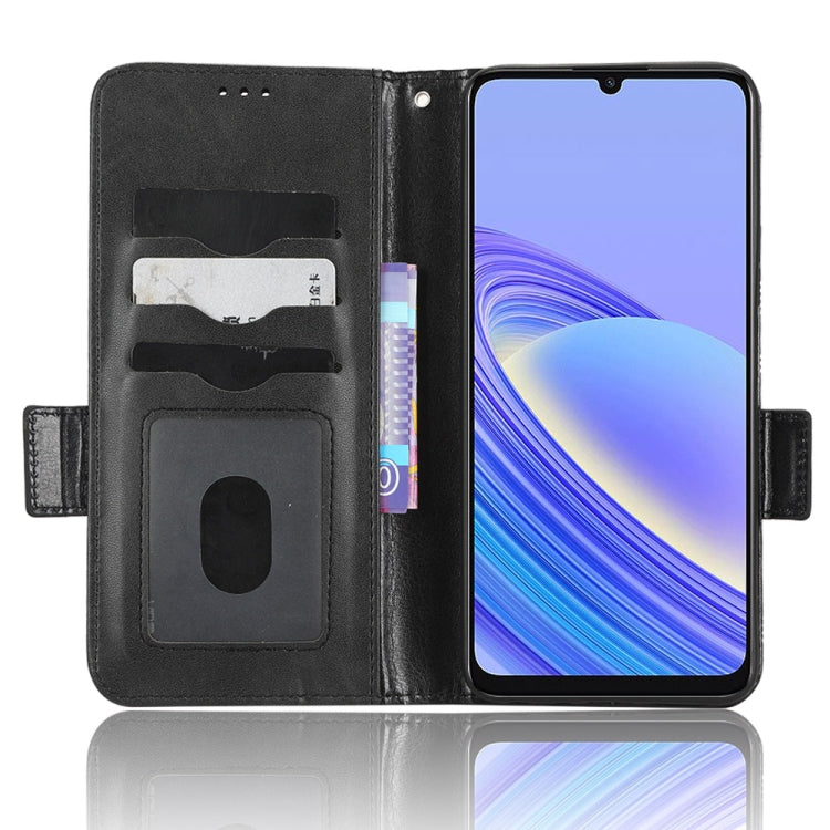 For TCL 40 SE Symmetrical Triangle Leather Phone Case