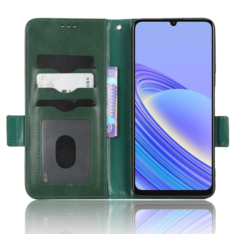 For TCL 40 SE Symmetrical Triangle Leather Phone Case