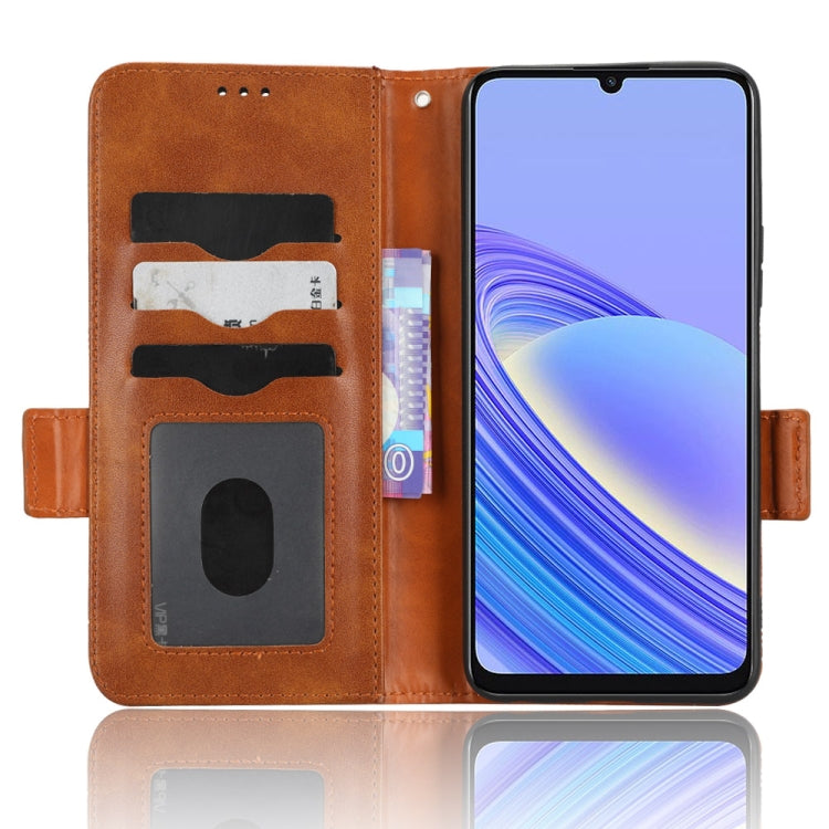 For TCL 40 SE Symmetrical Triangle Leather Phone Case
