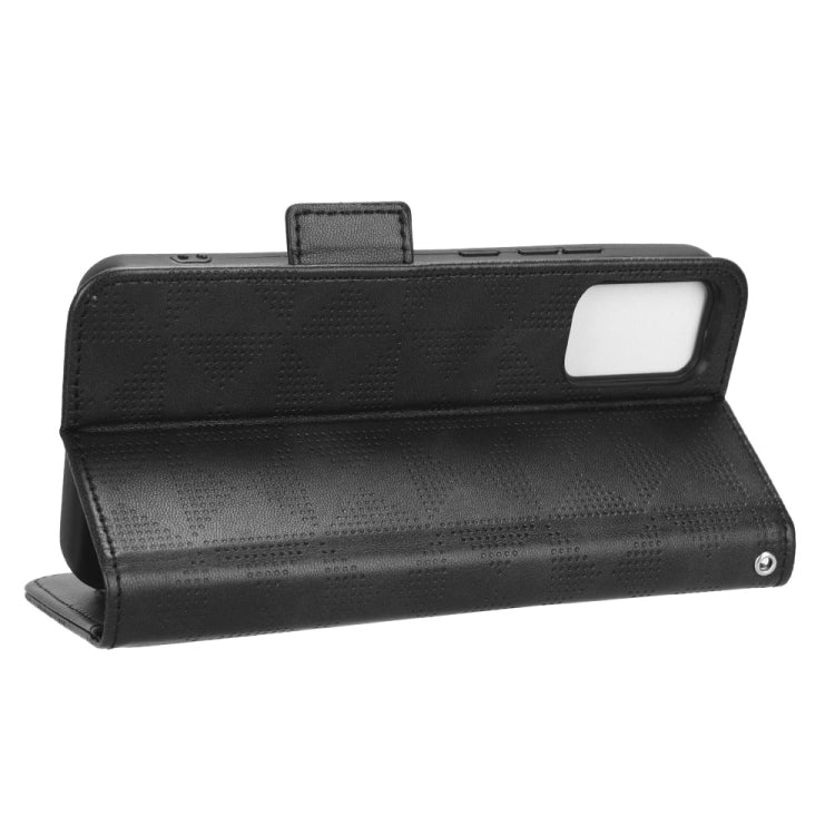 For TCL 403 Symmetrical Triangle Leather Phone Case