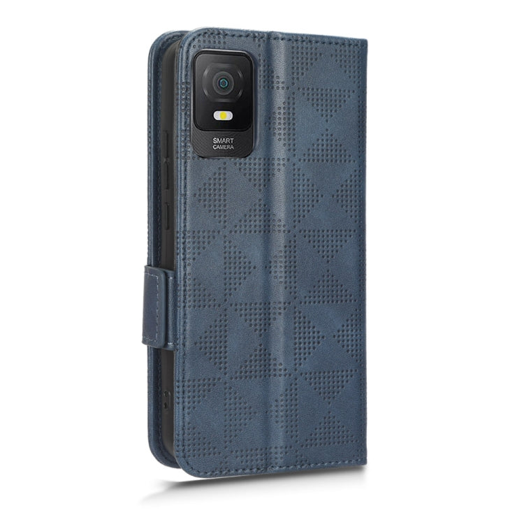 For TCL 403 Symmetrical Triangle Leather Phone Case