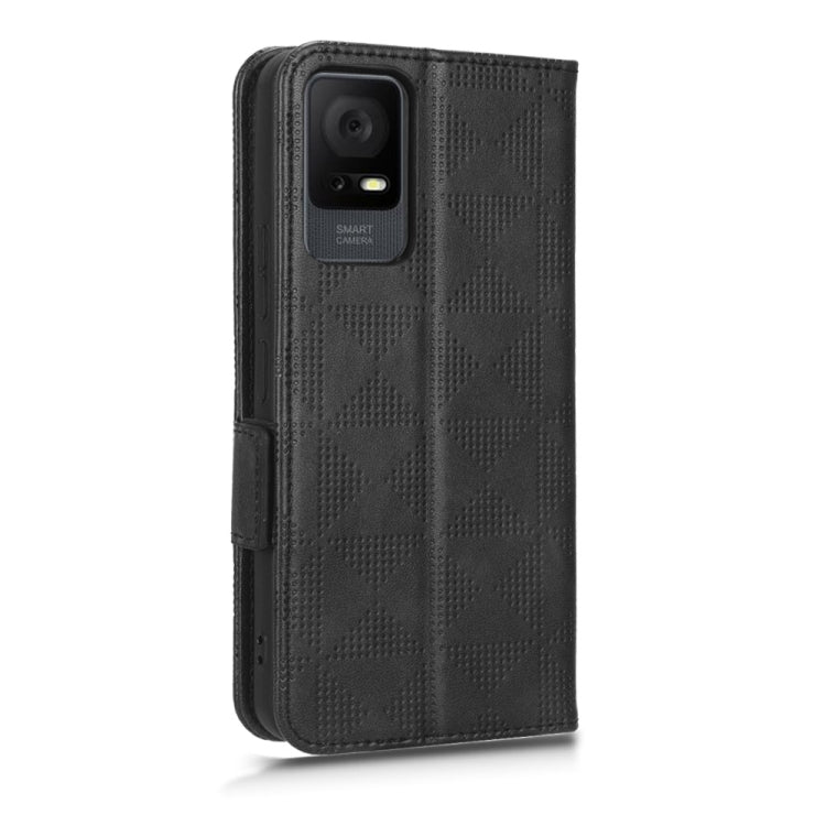 For TCL 405 / 406 T506D Symmetrical Triangle Leather Phone Case