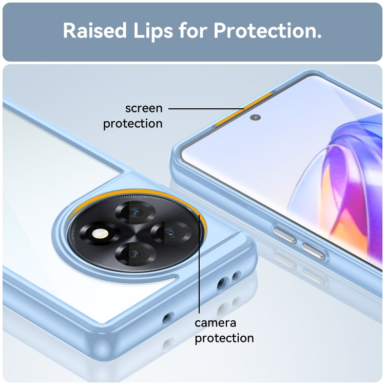 For OnePlus Ace 2V Colorful Series Acrylic + TPU Phone Case