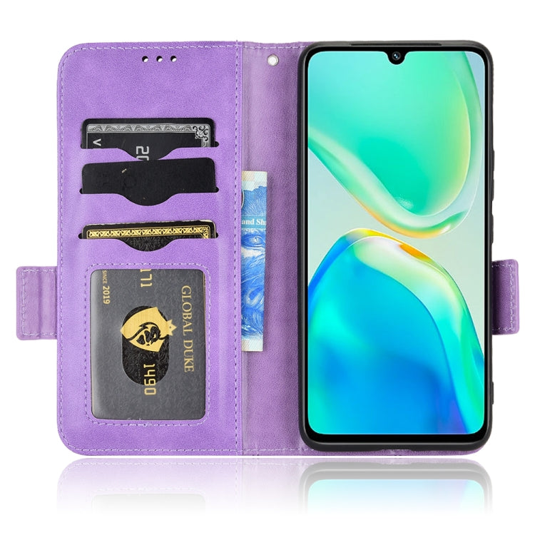 For vivo S15e 5G Symmetrical Triangle Leather Phone Case