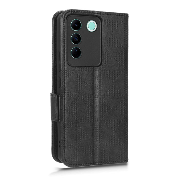 For vivo V27e / S16e Symmetrical Triangle Leather Phone Case