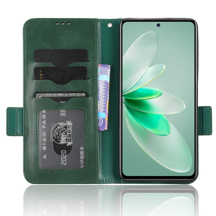 For vivo V27e / S16e Symmetrical Triangle Leather Phone Case