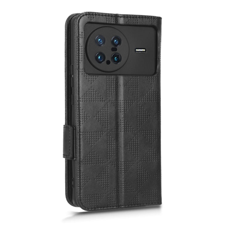 For vivo X Note Symmetrical Triangle Leather Phone Case
