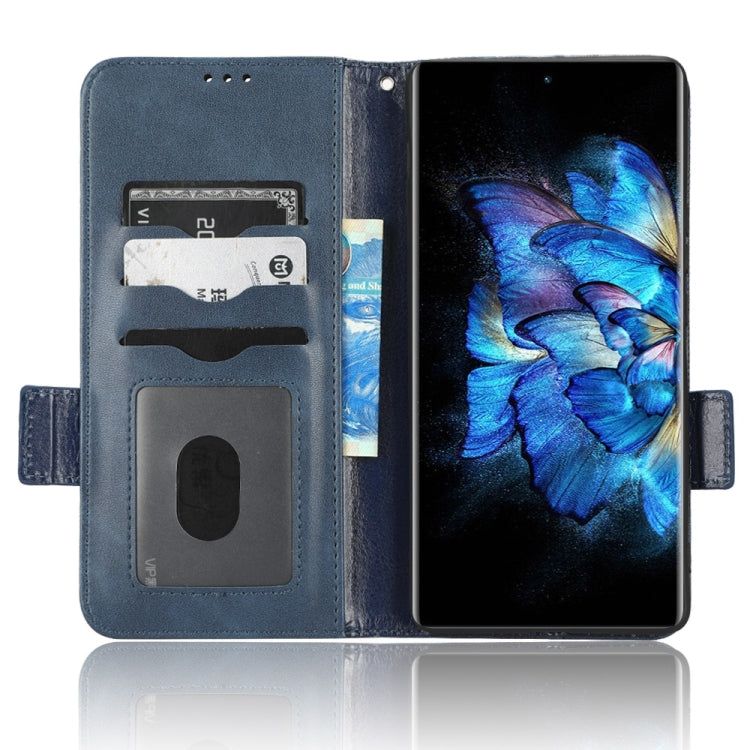 For vivo X Note Symmetrical Triangle Leather Phone Case