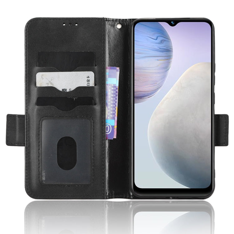 For vivo Y02 4G Symmetrical Triangle Leather Phone Case