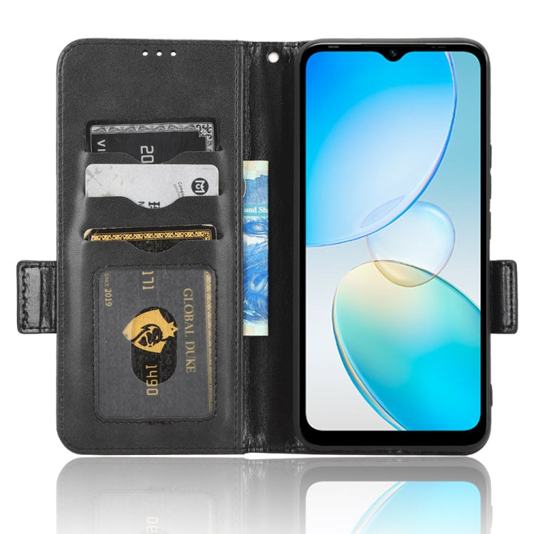 For Infinix Hot 12i Symmetrical Triangle Leather Phone Case