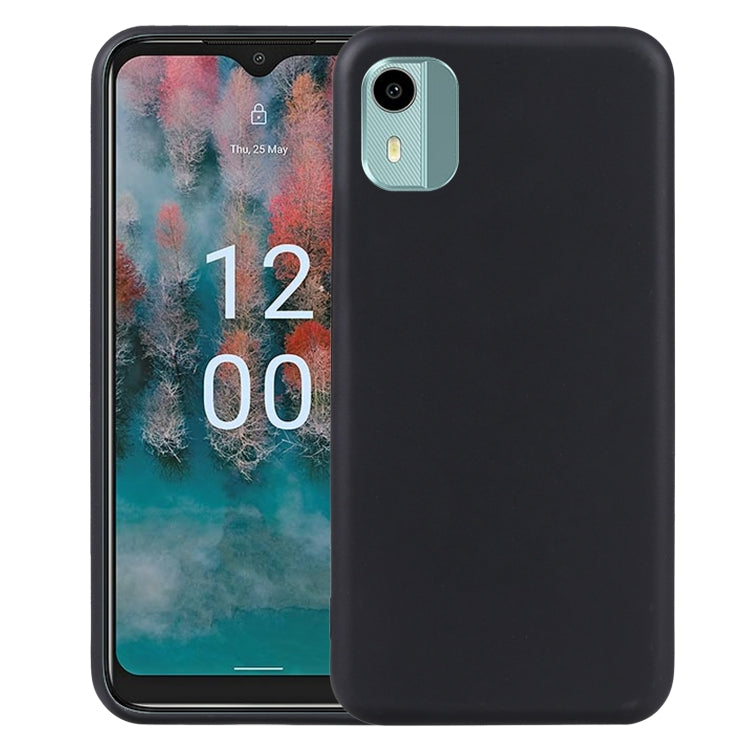 For Nokia C12 Pro TPU Phone Case(Black)