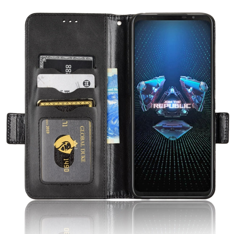 For Asus ROG Phone 5 Symmetrical Triangle Leather Phone Case