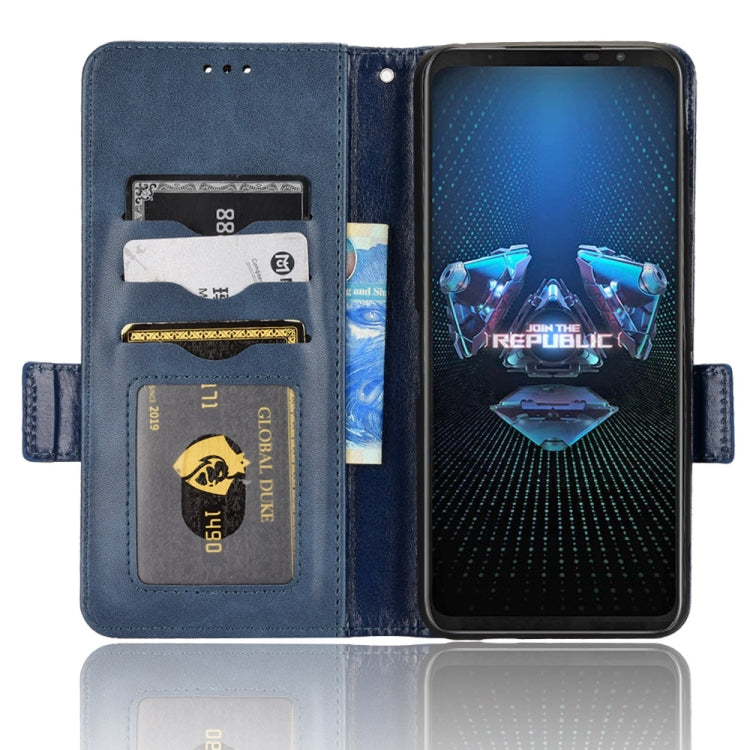 For Asus ROG Phone 5 Symmetrical Triangle Leather Phone Case