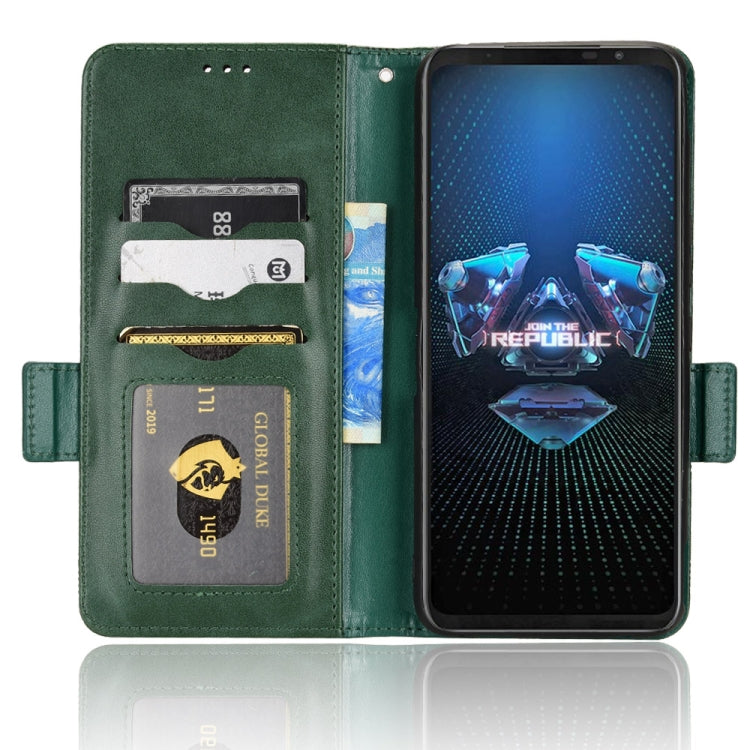 For Asus ROG Phone 5 Symmetrical Triangle Leather Phone Case