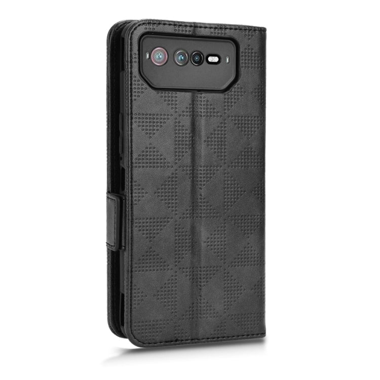For Asus ROG Phone 6 Symmetrical Triangle Leather Phone Case
