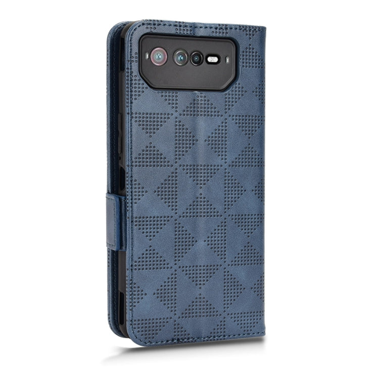 For Asus ROG Phone 6 Symmetrical Triangle Leather Phone Case