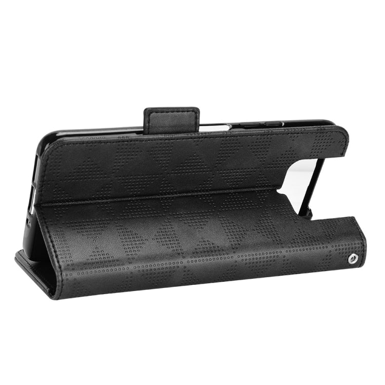 Symmetrical Triangle Leather Phone Case For Asus Zenfone 7 Pro ZS671KS / 7 ZS670KS / 8 Flip ZS672KS