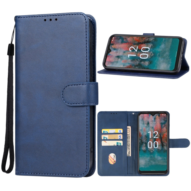 For Nokia C12 Pro Leather Phone Case