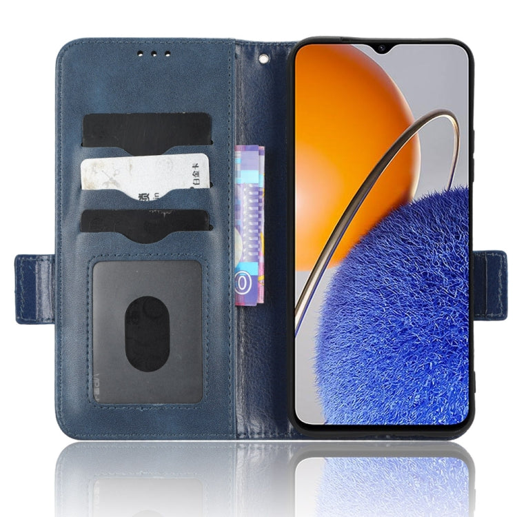 For Huawei nova Y61 Symmetrical Triangle Leather Phone Case