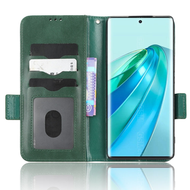 For Honor X40 5G / X9a 5G / Magic5 Lite 5G Symmetrical Triangle Leather Phone Case