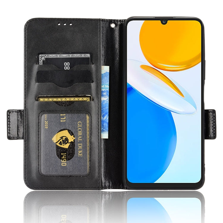 For Honor X7 Symmetrical Triangle Leather Phone Case