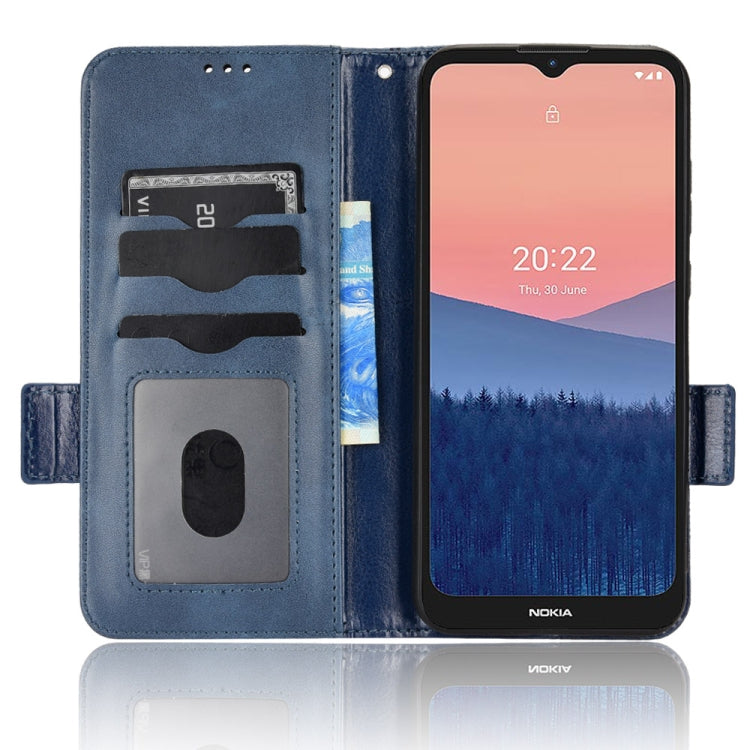 For Nokia C21 Symmetrical Triangle Leather Phone Case