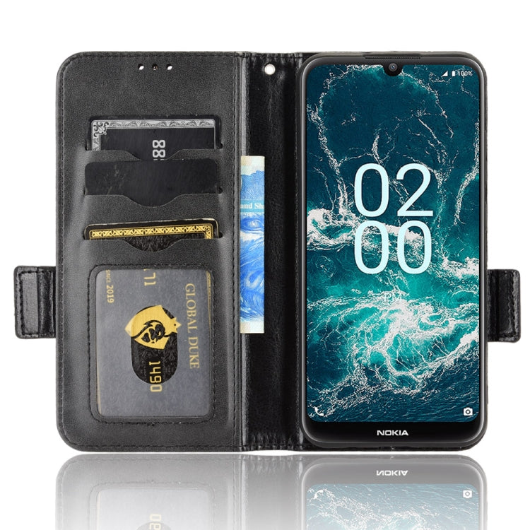 For Nokia C200 Symmetrical Triangle Leather Phone Case