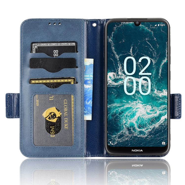 For Nokia C200 Symmetrical Triangle Leather Phone Case