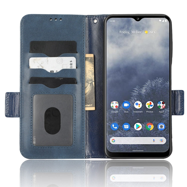 For Nokia G60 5G Symmetrical Triangle Leather Phone Case